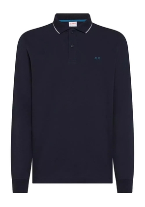 Sun68 long-sleeve polo shirt - Blue