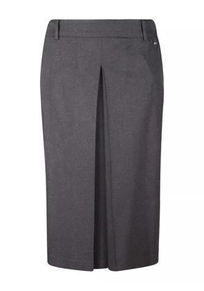 Herno pleated midi skirt - Grey