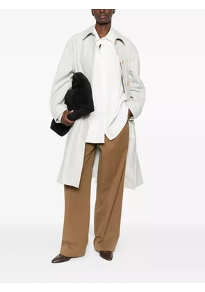 The Row single-breasted coat - Neutrals