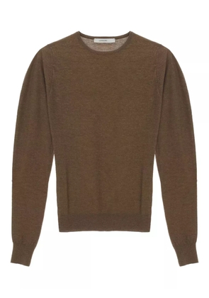 LEMAIRE crew-neck wool sweater - Brown