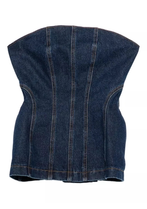 Magda Butrym denim corset - Blue