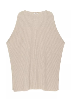 MALIPARMI ribbed scarf - Neutrals