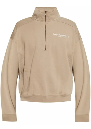 Sporty & Rich Athletic Club sweatshirt - Neutrals