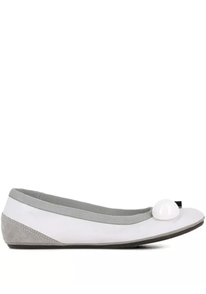 Dove Nuotano Gli Squali Becky ballerina shoes - White