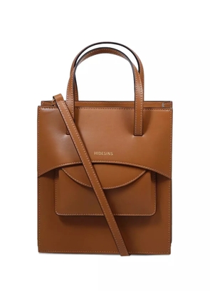 HIDESINS Flap J tote bag - Brown