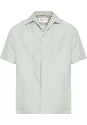 Maison Margiela poplin shirt - Blue