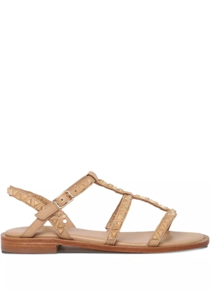 Ash studded leather sandals - Neutrals