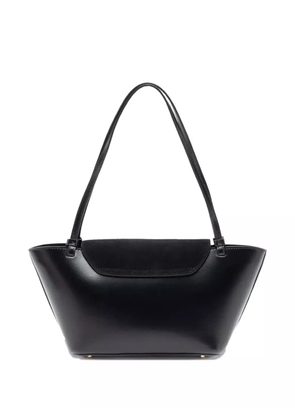 Elleme Courrier suede flap tote bag - Black
