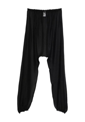 Paloma Wool silk palazzo trousers - Black