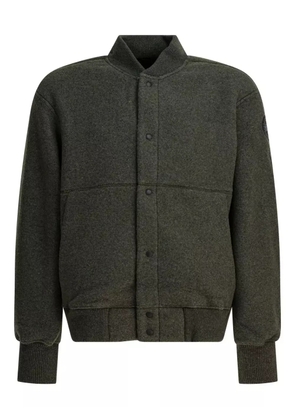 Canada Goose button fleece bomber jacket - Green