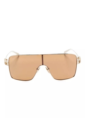 Gucci Eyewear logo-embellished sunglasses - Gold