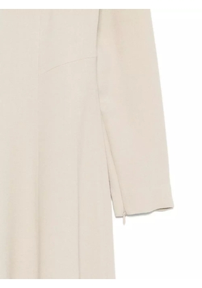 Antonelli long-sleeve dress - Neutrals