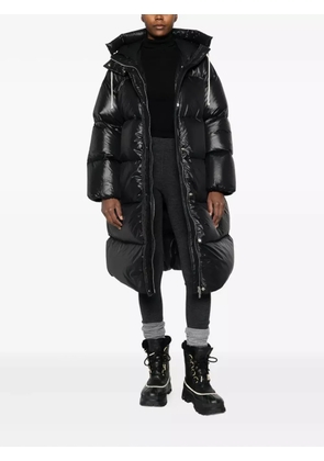 Jil Sander hooded puffer coat - Black