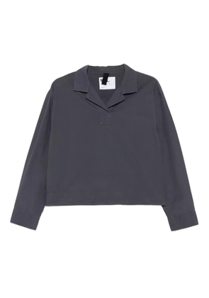 Mhl By Margaret Howell notched-collar blouse - Blue
