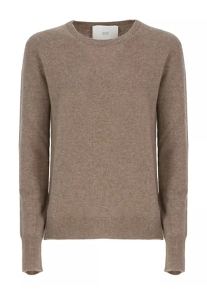 Vanisè crew-neck cashmere sweater - Brown