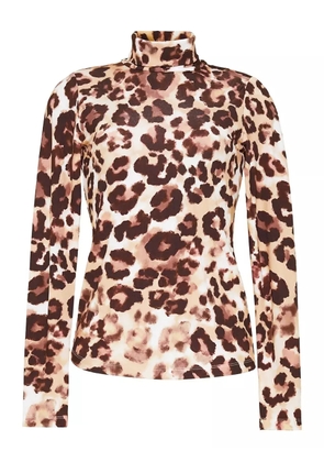 Cara Cara Suzie mock-neck top - Brown