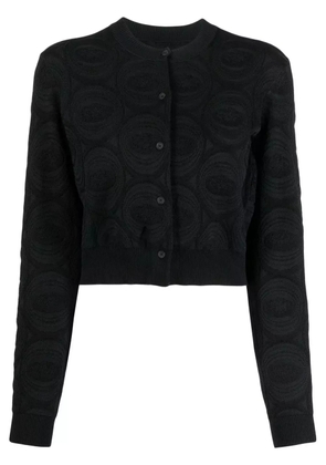 JNBY long-sleeve cropped cardigan - Black