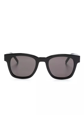 Saint Laurent Eyewear YSL-plaque square-frame sunglasses - Black