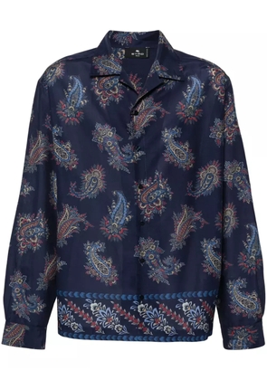 ETRO paisley-print shirt - Blue