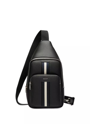 Bally Sling leather backpack - Black