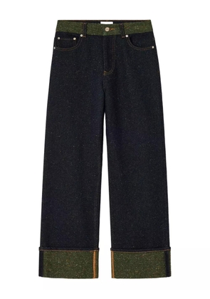 GANNI buttoned jeans - Blue