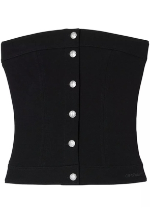 Off-White corset-style top - Black