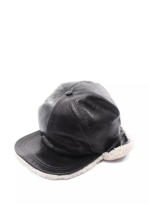 Christian Dior Pre-Owned 2020s sheepskin cap - Black