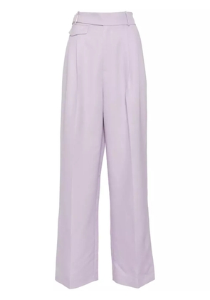 Dice Kayek wide-leg tailored trousers - Purple