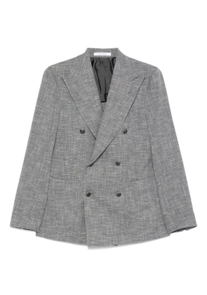 Tagliatore double-breasted blazer - Grey