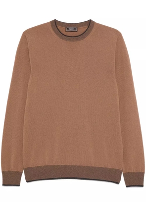 Peserico crew-neck sweater - Brown