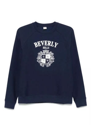 Sporty & Rich Beverly Hills-crest sweatshirt - Blue