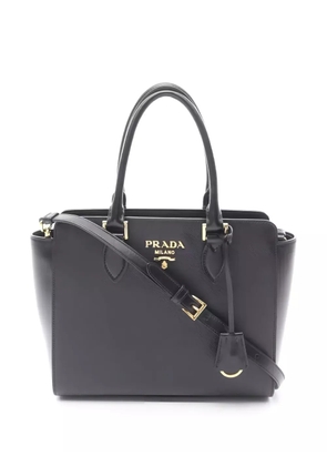 Prada Pre-Owned 2010s Saffiano leather tote bag - Black