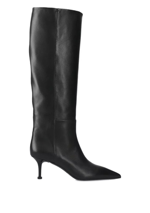 Premiata 65mm pointed-toe heel boots - Black