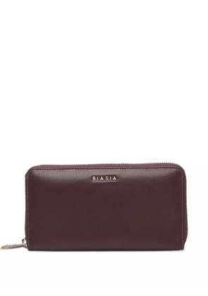 BIASIA logo-lettering wallet - Brown