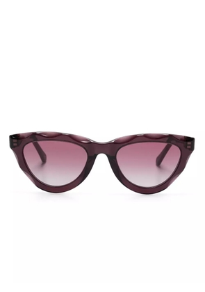 Chloé Eyewear cat eye-frame sunglasses - Purple
