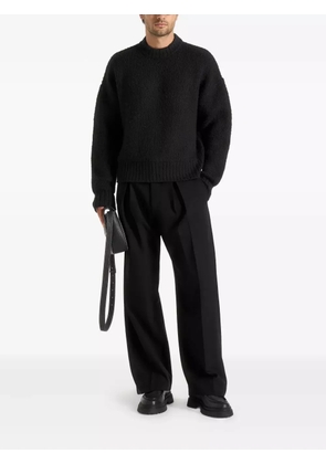 Manière De Voir Chris crew-neck sweater - Black