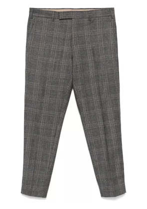 PT Torino checked trousers - Grey