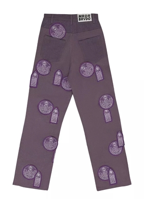 Who Decides War flap-pocket jeans - Purple