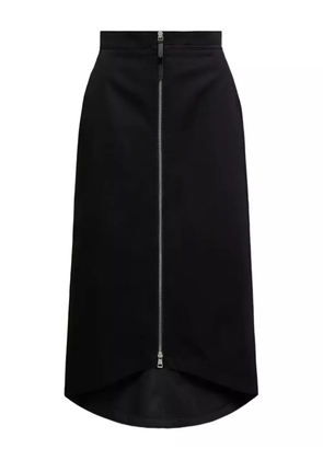Moncler x EE72 by Edward Enninful x EE72 by Edward Enninful zip-up midi skirt - Black
