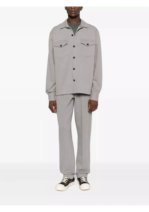 NotRainProof flap-pocket shirt - Grey