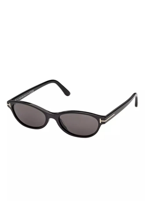 TOM FORD Eyewear oval-frame sunglasses - Black