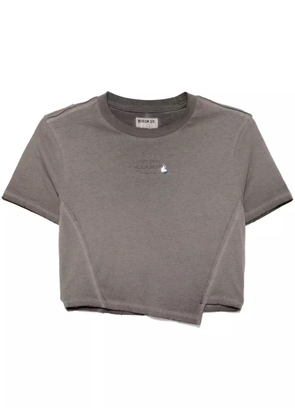 Musium Div. cropped T-shirt - Grey