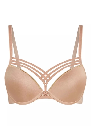 Marlies Dekkers padded push-up multi-strap bra - Neutrals
