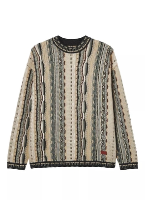 aftermaths patterned jumper - Grey