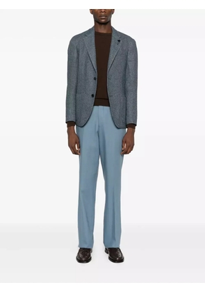 Lardini single-breasted blazer - Blue
