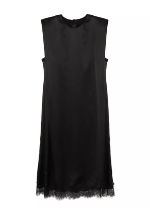 JNBY lace-trim sleeveless dress - Black