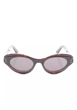 Christian Dior Pre-Owned 2020s Diormeteor B1I cat-eye sunglasses - Brown