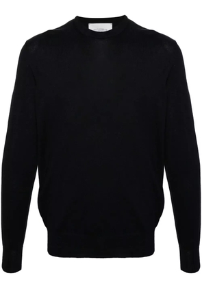 Ballantyne crew-neck knitted jumper - Blue