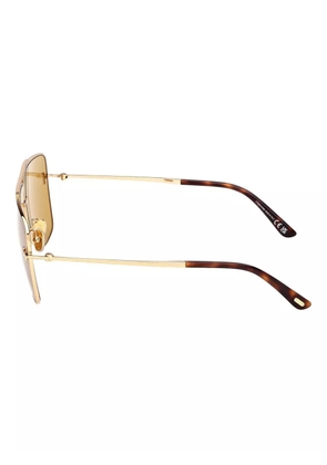 TOM FORD Eyewear pilot frame FT1307 sunglasses - Gold
