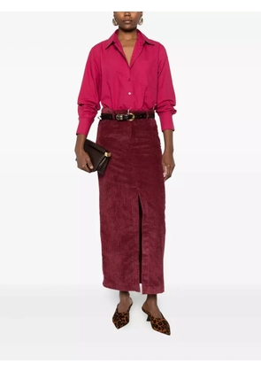 DIXIE corduroy skirt - Red